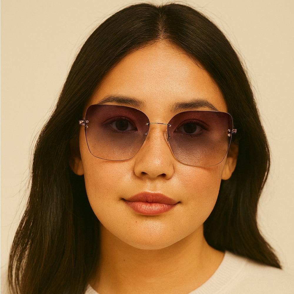 Kate Spade Ariella/G/S LKS 98 58-15-140 Sunglasses – Gold/Purple Mirror – NWOT